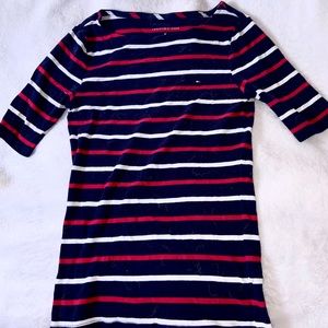 Half sleeve striped shirt